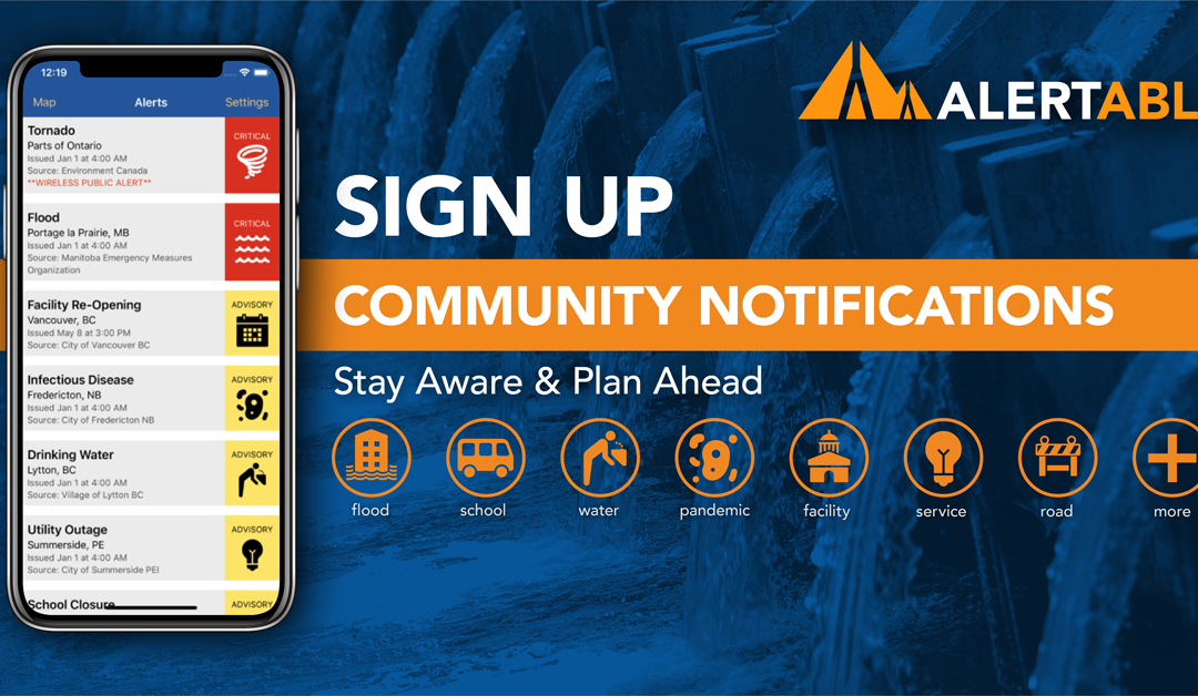 Community Notification System – Alertable